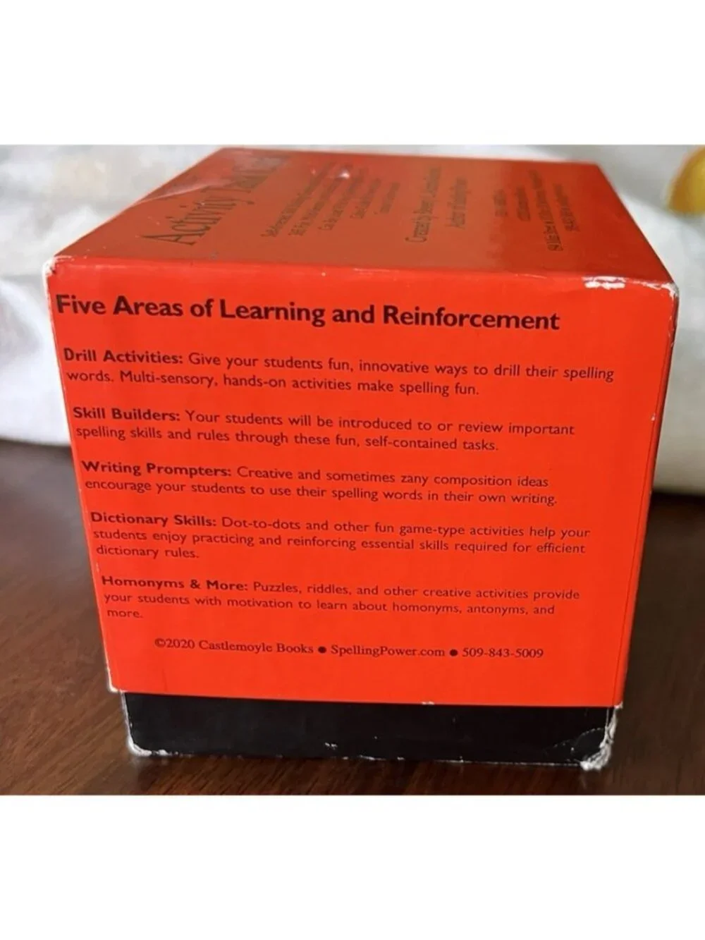 Spelling Power Activity Task Cards (New from Publisher)